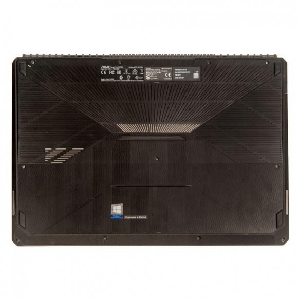 Нижняя часть (днище, bottom) для Asus FX705DD, FX705DU, FX705DT, FX705DY черная, с разбора