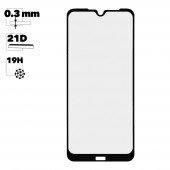Защитное стекло для Xiaomi Redmi Note 8T Full Curved Glass 21D 0, 3 мм (оранжевая подложка)