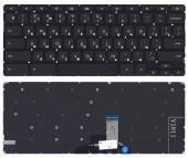 Клавиатура для ноутбука HP ChromeBook 14A-NA, черная