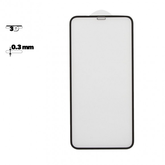 Защитное стекло Hoco Fast Attach 3D Full Screen HD Glass для Apple iPhone XS Max (A8) рамка, черное,