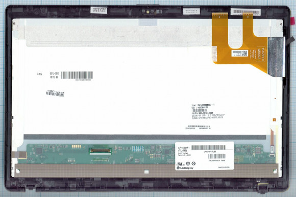 Модуль (матрица + тачскрин) для Asus Q500A-1B черный с рамкой