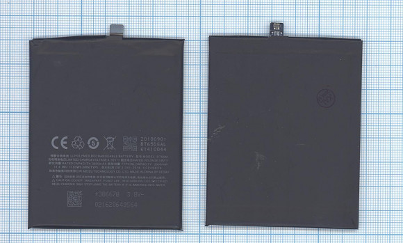 Аккумулятор (батарея) BT65M для телефона Meizu M685C, MX6, 3000мАч, 11.40Wh, 3.8В