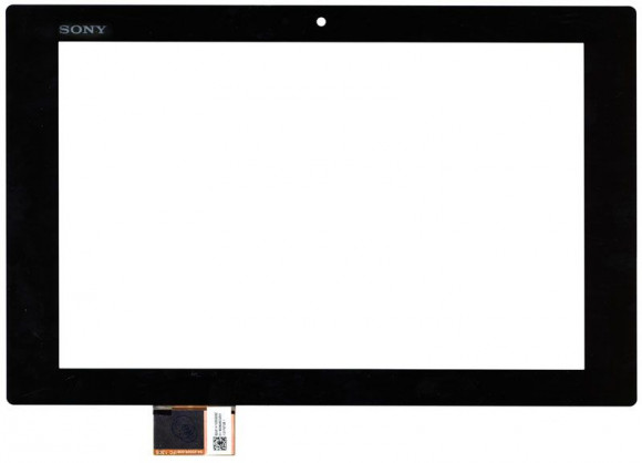 Сенсорное стекло (тачскрин) для Sony Xperia Tablet Z I101FGT08.1, черное