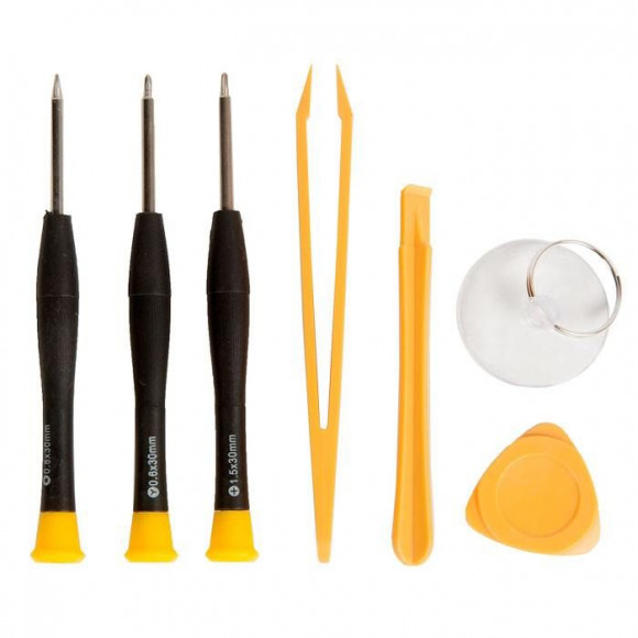 Аккумулятор в наборе ZeepDeep для телефона iPhone 6S +31% повышенной емкости: батарея 2250 mAh, набор инструментов, монтажные стикеры, прокладка диспл