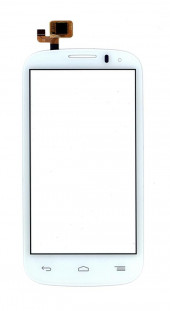 Сенсорное стекло (тачскрин) для Alcatel One Touch Pop C5 5036D, белый Сенсорное стекло (тачскрин) для Alcatel One Touch Pop C5 5036D, белый