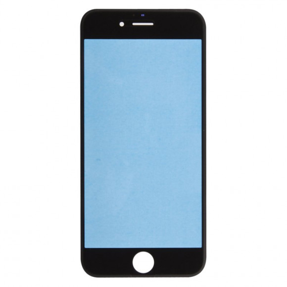 Стекло для переклейки дисплея Apple iPhone 6S, в сборе с рамкой, черный