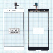 Сенсорное стекло (тачскрин) для Sony Xperia T2 Ultra, белый Сенсорное стекло (тачскрин) для Sony Xperia T2 Ultra, белый