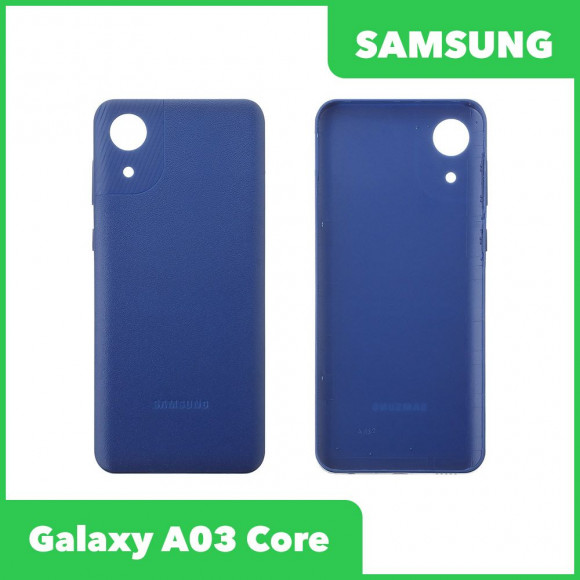Задняя крышка для Samsung Galaxy A03 Core SM-A032 (синий)