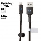 USB Кабель Xiaomi ZMI Apple Lightning MFi AL853 150 cm (черный) USB Кабель Xiaomi ZMI Apple Lightning MFi AL853 150 cm (черный)