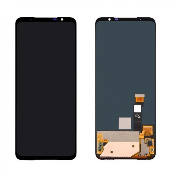 Дисплей для Asus ROG Phone 5, 5s (ZS676KS) + тачскрин (черный) (100% LCD)
