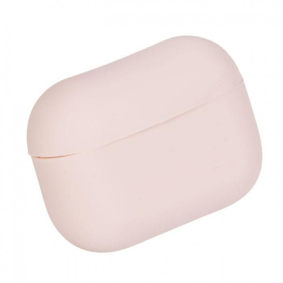 Чехол силиконовый для AirPods Pro (6), песочно-розовый, A+