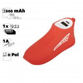 Внешний АКБ Power Bank ReMax Running Shoe 2500 mAh RPL-57 (красный)