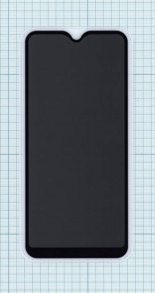 Защитное стекло Privacy "Анти-шпион" для Samsung Galaxy A01 2020 (A015F)
