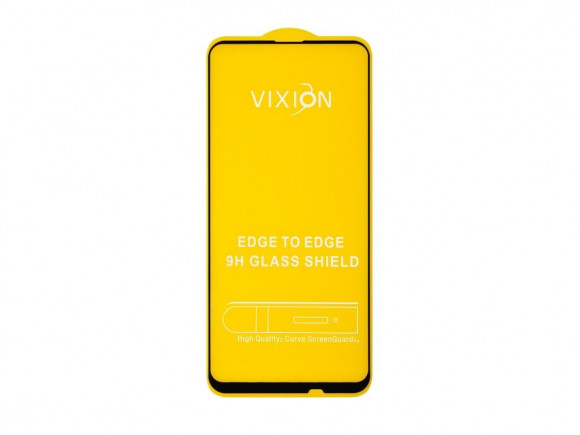 Защитное стекло 6D для Huawei Honor 9X, черный (Vixion)
