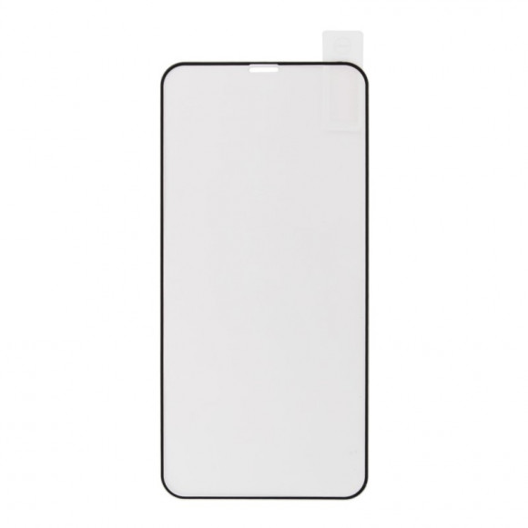 Защитное стекло "LP" для Apple iPhone X, XS Tempered Glass 2.5D с тонкой рамкой 0.33 мм 9H, черное (ударопрочное)