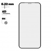 Защитное стекло WK WTP-40 Kingkong 6D Curved HD для Apple iPhone 11, XR с черной рамкой