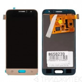 Модуль для Samsung Galaxy J1 2016 (J120F), золотой (TFT с регулировкой яркости)