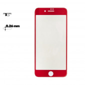 Защитное стекло Remax Gener Anti Blue-ray 3D Glass для Apple iPhone 7 Plus с рамкой, красное