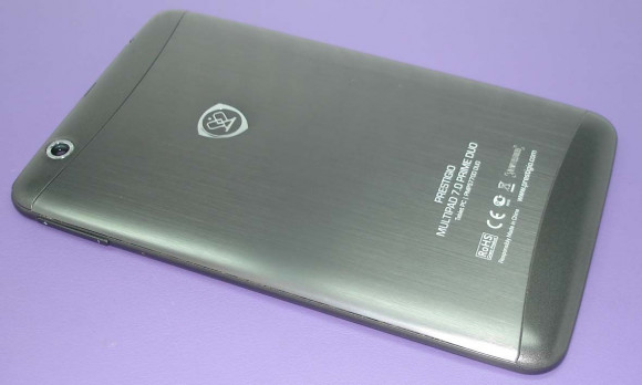 Задняя крышка для планшета Prestigio MultiPad 7.0 Prime Duo, серебристая