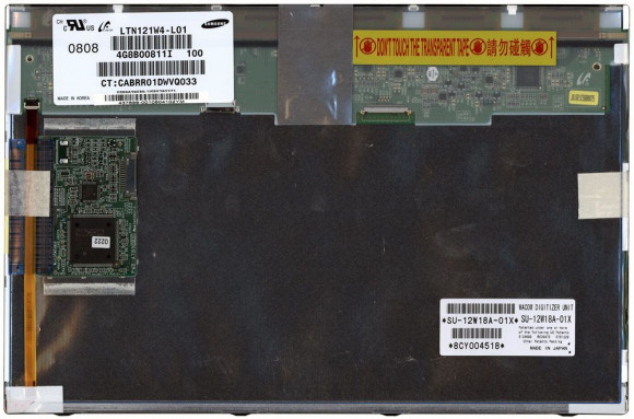Модуль (матрица + тачскрин) для HP Elitebook 2710P LTN121W4-L01 черный