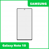 Стекло для переклейки дисплея Samsung Galaxy Note 10 (N970F), черный Стекло для переклейки дисплея Samsung Galaxy Note 10 (N970F), черный