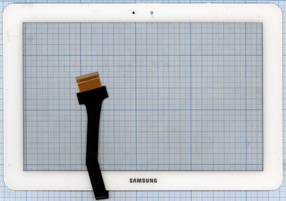 Сенсорное стекло (тачскрин) для Samsung Galaxy Tab 10.1" P7500, белое