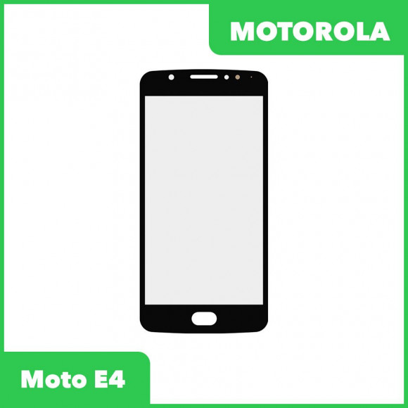 Стекло для переклейки дисплея Motorola Moto E4 (XT1762), черный
