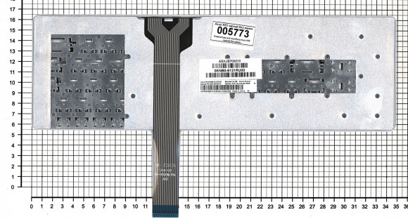 Клавиатура для ноутбука Asus K55, A55, U57, K75VM, A751, R500V, R700V, R752, F751MD, K751MD, R752NA, без рамки, черная