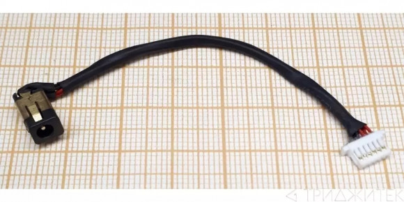 Разъем питания Samsung NP530U3B, с кабелем