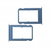 Держатель (лоток) SIM-карты для Xiaomi Mi 8 Pro, синий Держатель (лоток) SIM-карты для Xiaomi Mi 8 Pro, синий