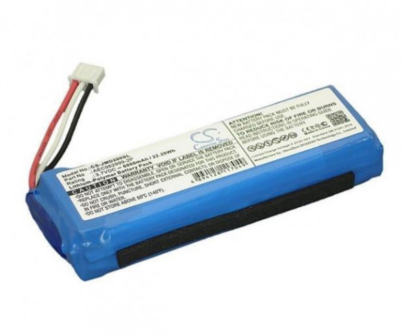 Аккумуляторная батарея CameronSino CS-JMD200SL для JBL Charge 3.7V 6000mAh 22.20Wh
