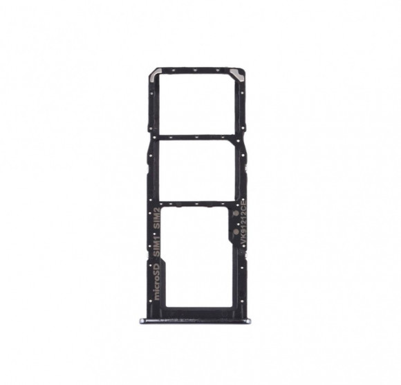 Держатель (лоток) SIM-карты для Samsung Galaxy A51 (A515F), черный