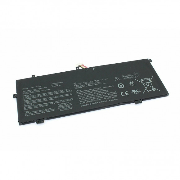 Аккумулятор для Asus (C41N1825) VivoBook 14 X403FA, F403FA, 72Wh, 4725mAh, 15.4V