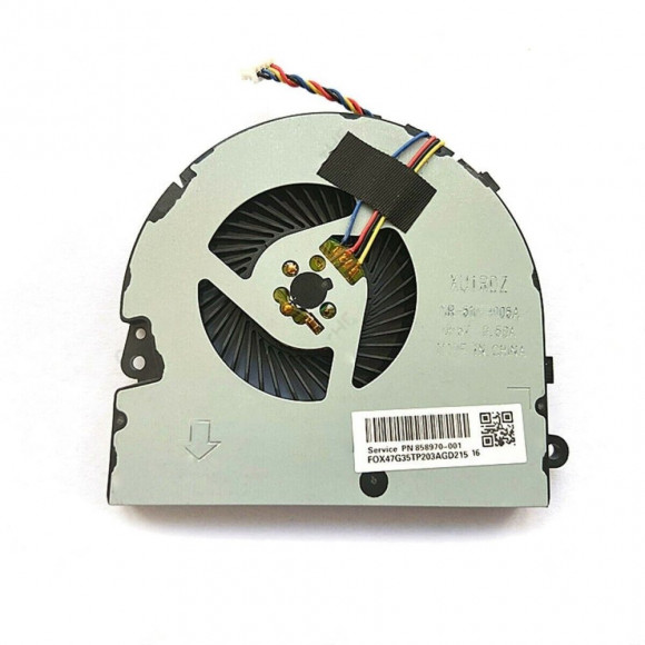 Вентилятор (кулер) для ноутбука HP Pavilion 15-DA, 4-pin