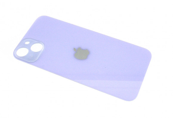 Задняя крышка (стекло) для Apple iPhone 14 Plus фиолетовая Задняя крышка (стекло) для Apple iPhone 14 Plus фиолетовая