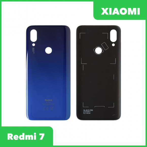 Задняя крышка корпуса для Xiaomi Redmi 7, синяя