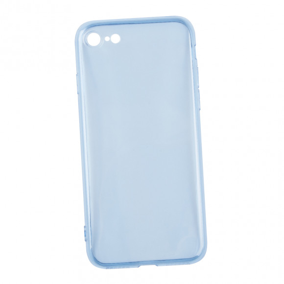 Силиконовый чехол "LP" для Apple iPhone 7, 8 TPU, синий (коробка)