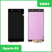 LCD дисплей для Sony Xperia Z2 D6502, D6503, D6543, L50W в сборе с тачскрином (черный) LCD дисплей для Sony Xperia Z2 D6502, D6503, D6543, L50W в сборе с тачскрином (черный)