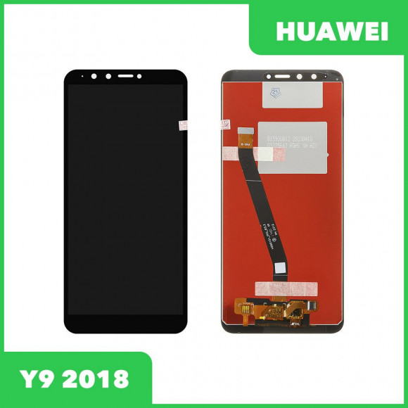 LCD дисплей для Huawei Y9 2018 с тачскрином (черный) 100% оригинал