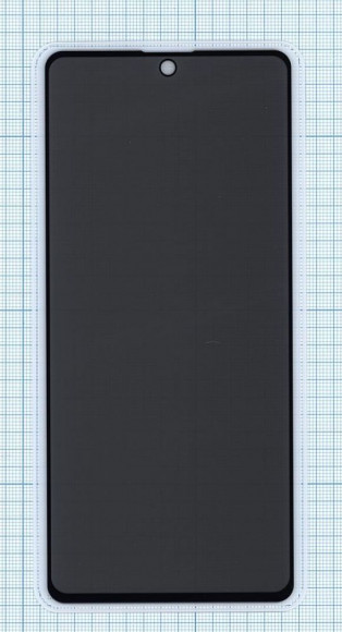 Защитное стекло Privacy "Анти-шпион" для Samsung Galaxy A81, Note10 Lite