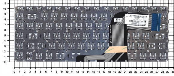 Клавиатура для ноутбука HP Envy 14-u, черная с подсветкой