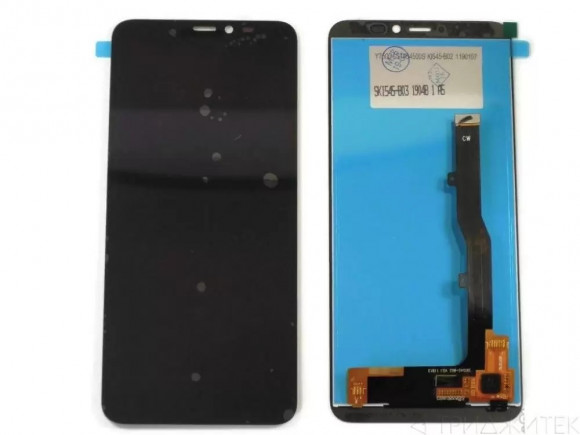 Модуль для ZTE Blade A7 Vita + тачскрин, черный
