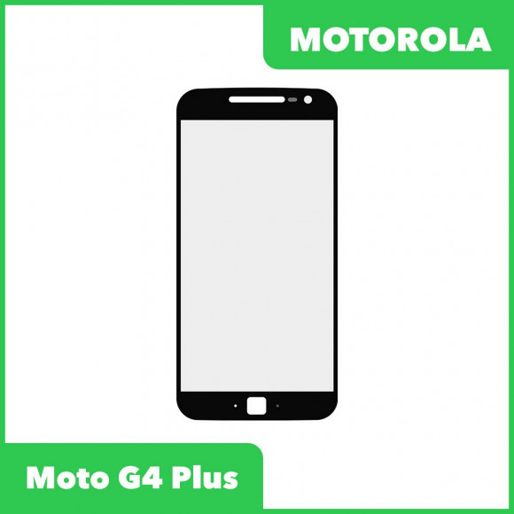 Стекло для переклейки дисплея Motorola Moto G4 Plus, черный