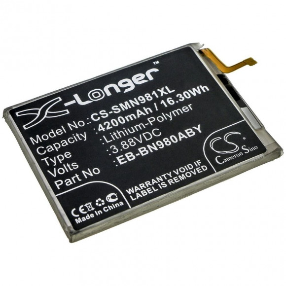 Аккумулятор CS-SMN981XL, EB-BN980ABY для Samsung Galaxy Note 20 (N980F) 3.88V, 4200мАч, 16.30Wh