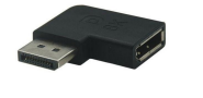 Удлинитель Displayport угловой мама-папа