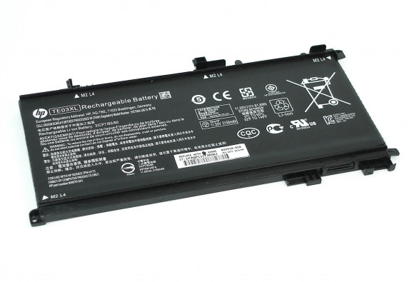 Аккумулятор (батарея) для ноутбука HP Pavilion 15-bс Omen 15-ax (TE03XL), 11.55В, 5150мАч (оригинал)