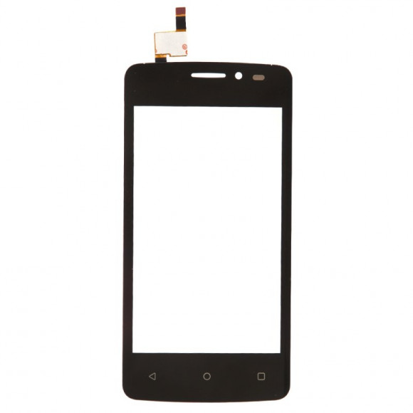 Сенсорное стекло (тачскрин) для Fly Stratus 3 (FS404), черный
