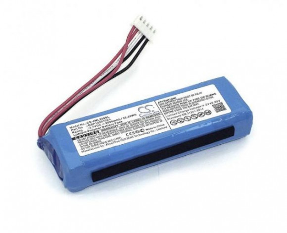 Аккумуляторная батарея CameronSino CS-JML320SL для JBL Charge 3 (2016) 3.7V 6000mAh 22.20Wh
