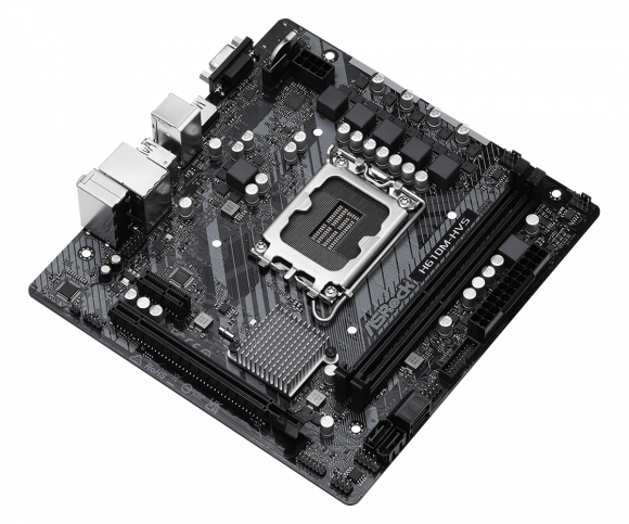 Материнская плата Asrock H610M-HVS, LGA1700, Intel H610, mATX, BOX