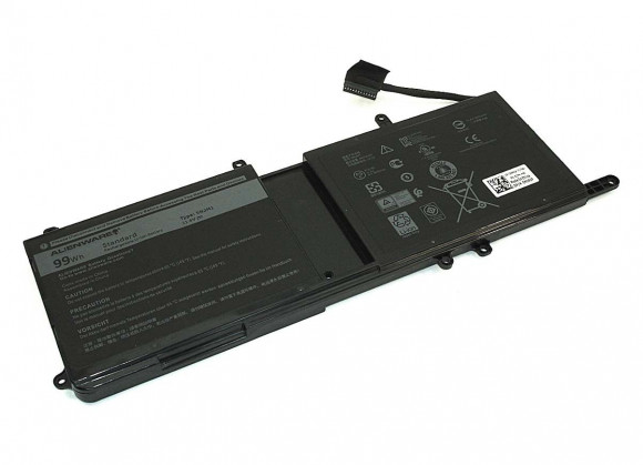 Аккумулятор (батарея) 0MG2YH для ноутбука Dell Alienware 15 2018, 11.4B, 8333мАч (оригинал)
